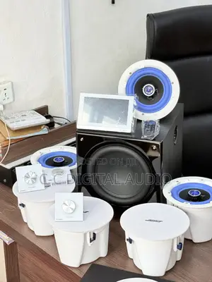 7inches Screen Amplifier Active Subwoofer and Bose Ceiling Speakers