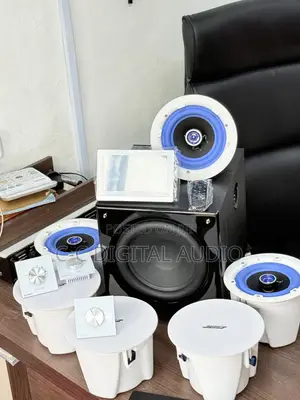 7inches Screen Amplifier Active Subwoofer and Bose Ceiling Speakers