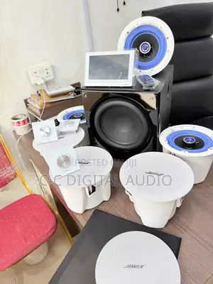 7inches Screen Amplifier Active Subwoofer and Bose Ceiling Speakers