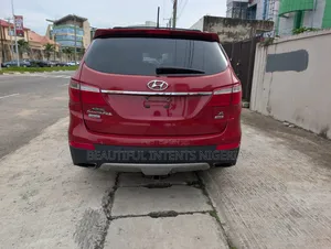 Hyundai Santa Fe 2014 Red