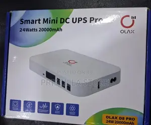 Olax Smart Mini Dc Ups Pro 24watts 20000mah Power Bank for All Routers