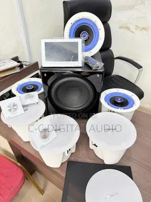 Bose Ceiling Speakers Subwoofer Powered by 7 Inches Smart Amplifier