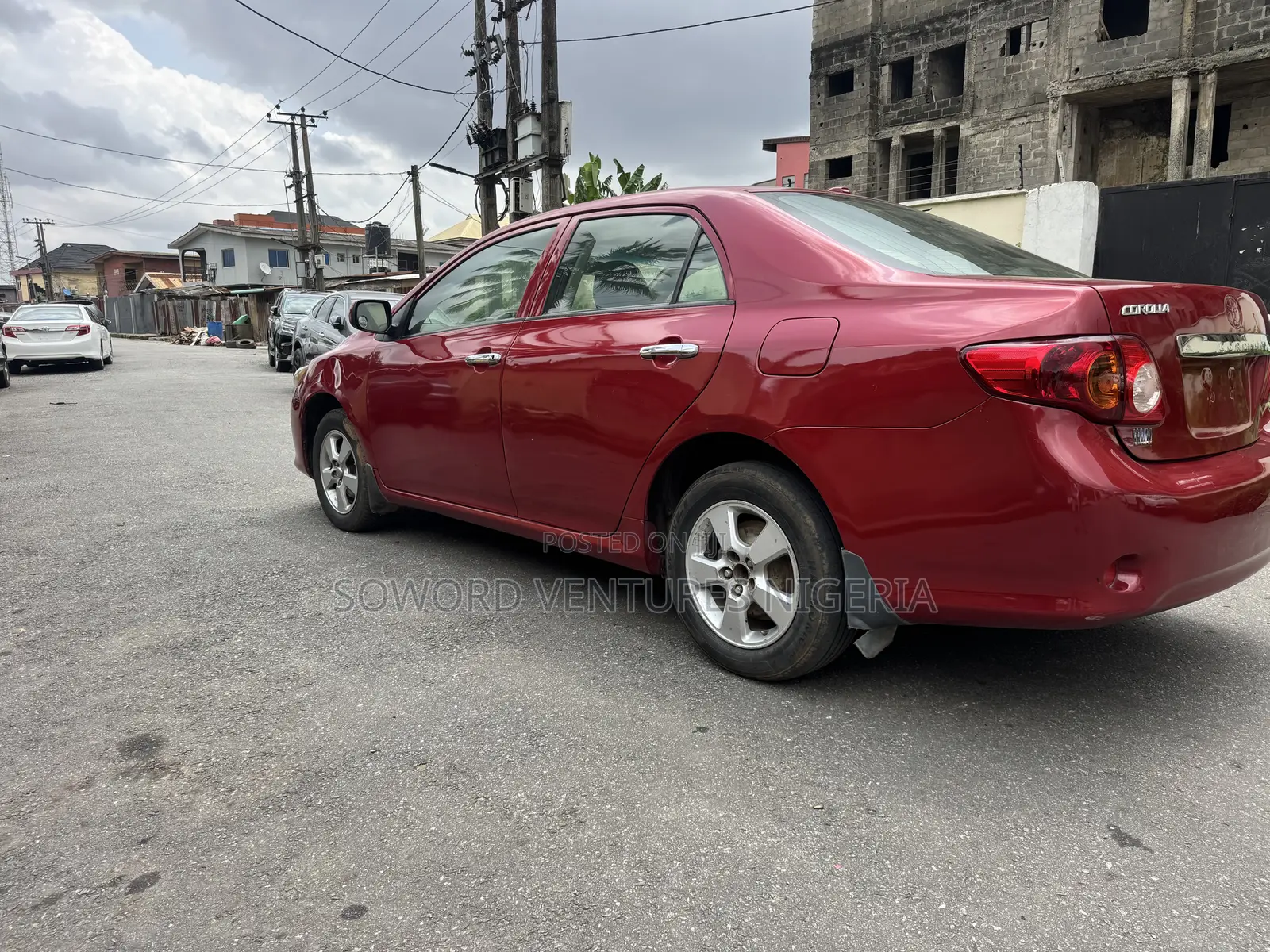 Toyota Corolla 2008 Red