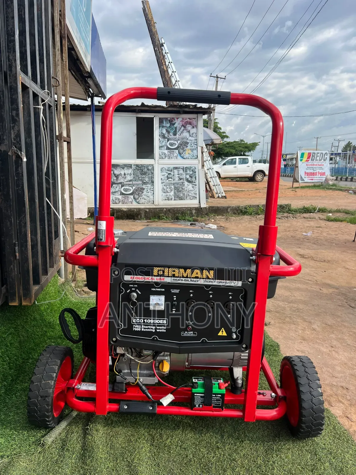 7kva Fireman Generator