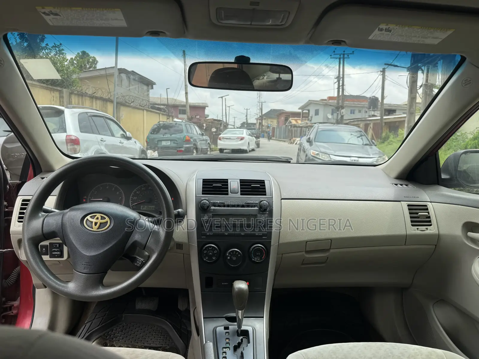 Toyota Corolla 2008 Red
