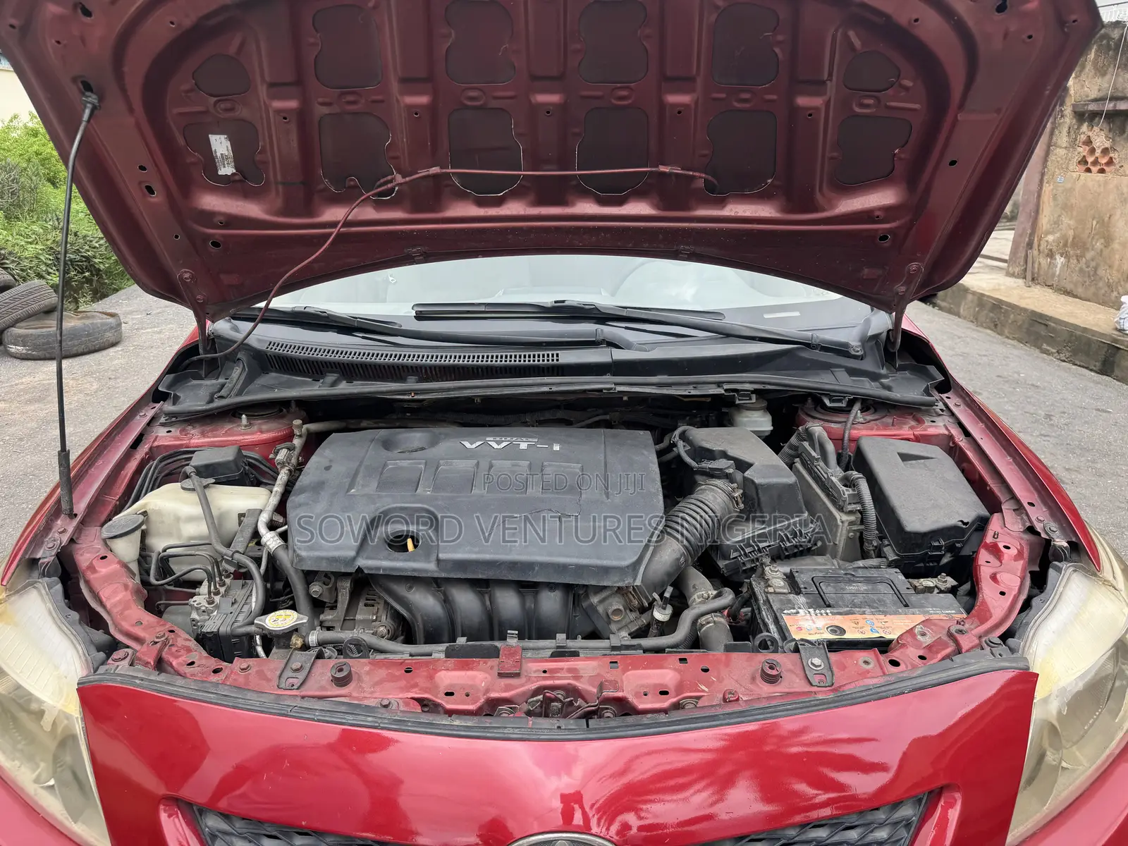 Toyota Corolla 2008 Red