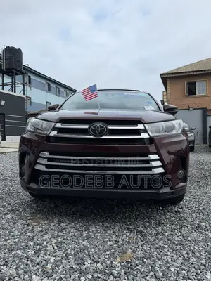 Toyota Highlander Limited 2019 Burgundy
