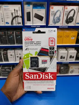 Sandisk Ultra Microsdhc Uhs-I 16gb