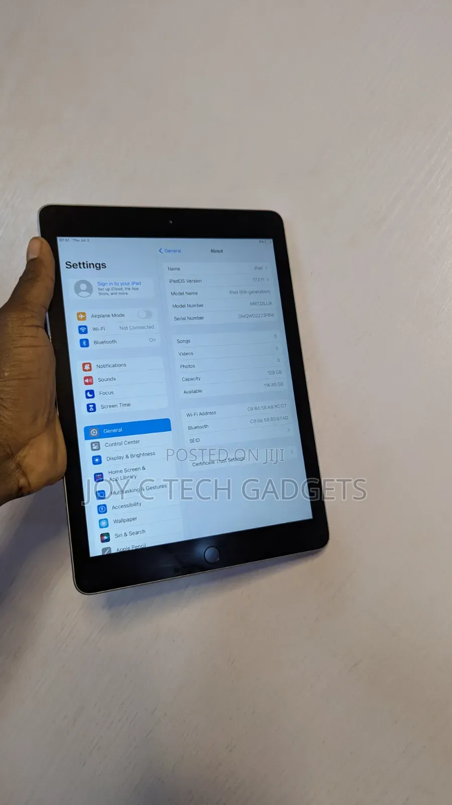 Apple iPad 9.7 128 GB Silver