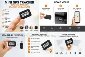 Mini GPS Tracker With Sos Live Tracking