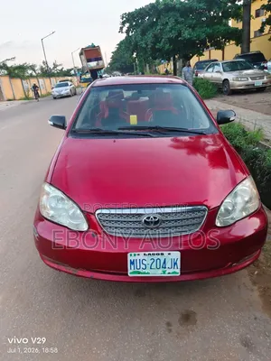 Toyota Corolla 2004 Red