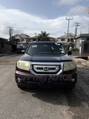 Honda Pilot LX 4dr SUV 4WD (3.5L 6cyl 5A) 2010 Red
