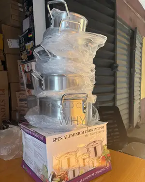 5 Pieces Set Aluminum Pot (Original)