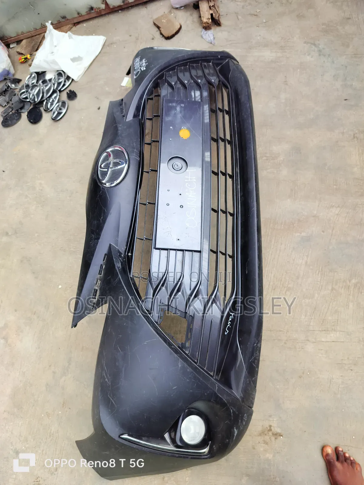 Complete Front Bumper Yaris 2018 Model