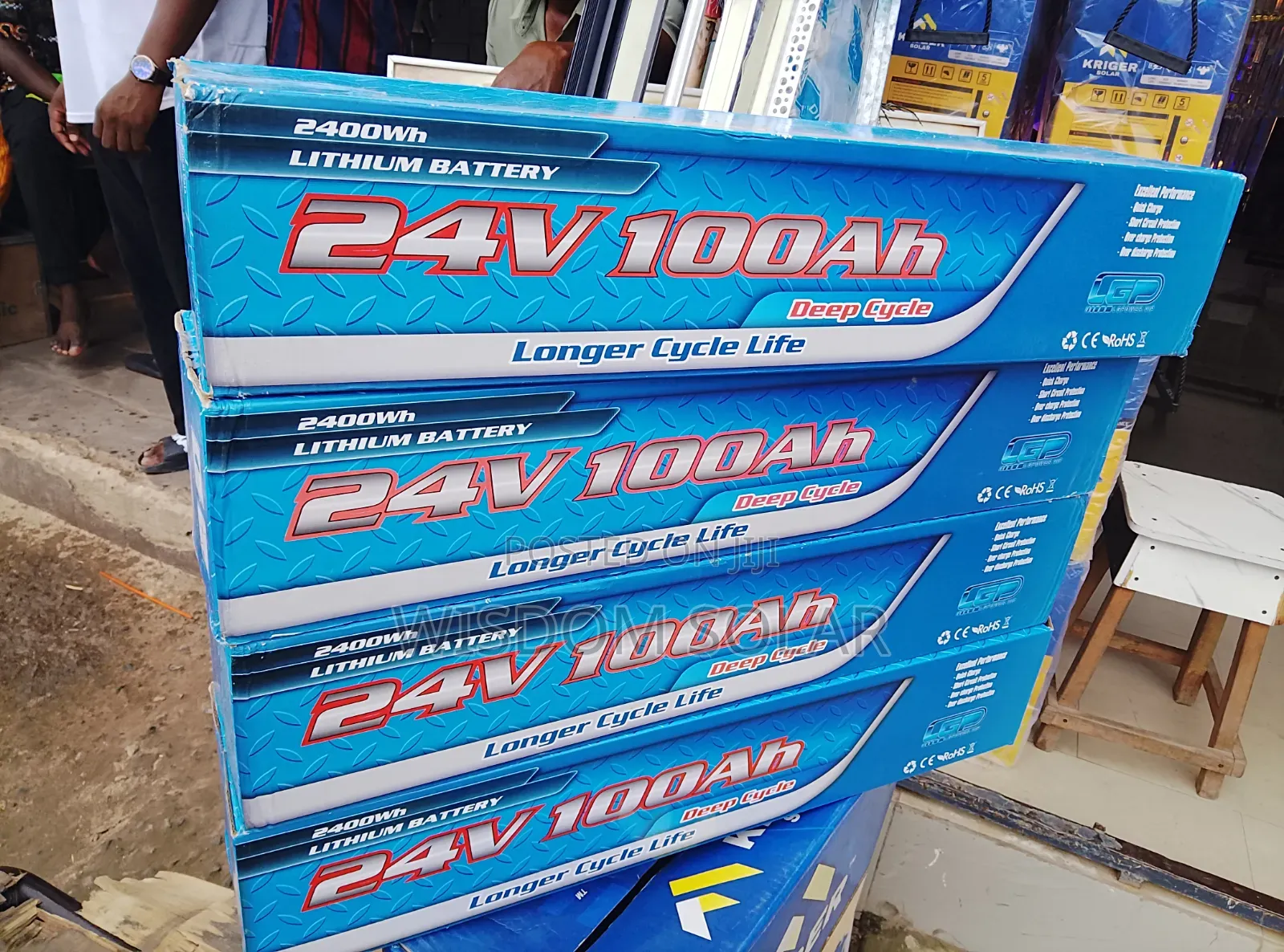 Deep Cycle 100ah Lithium Battery 24v