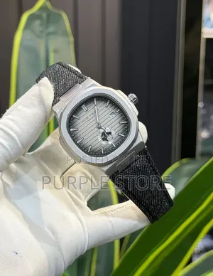Patek Philippe Canvas Strap Working Down Seconds Watch