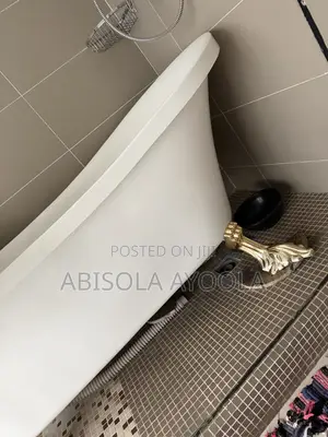 Gold Clawfoot Bathtub
