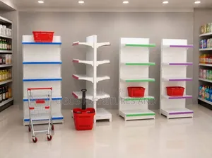 Supermarket Shelf Single and Double Sided Available