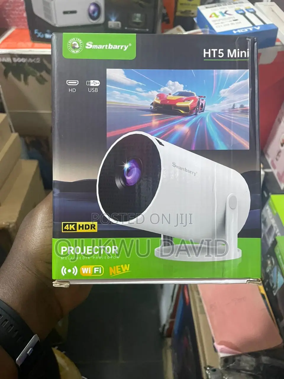 Smart Berry 4k Projector