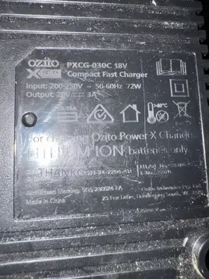Ozito/Einhell 18v Battery Charger