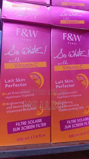 So White Lotions