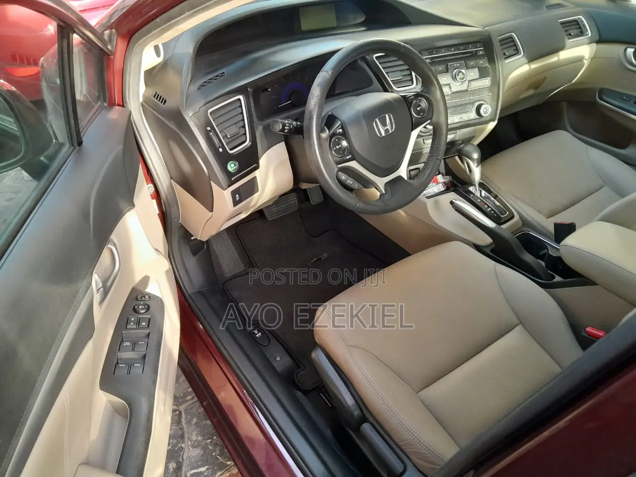 Honda Civic Sedan EX 2013 Maroon