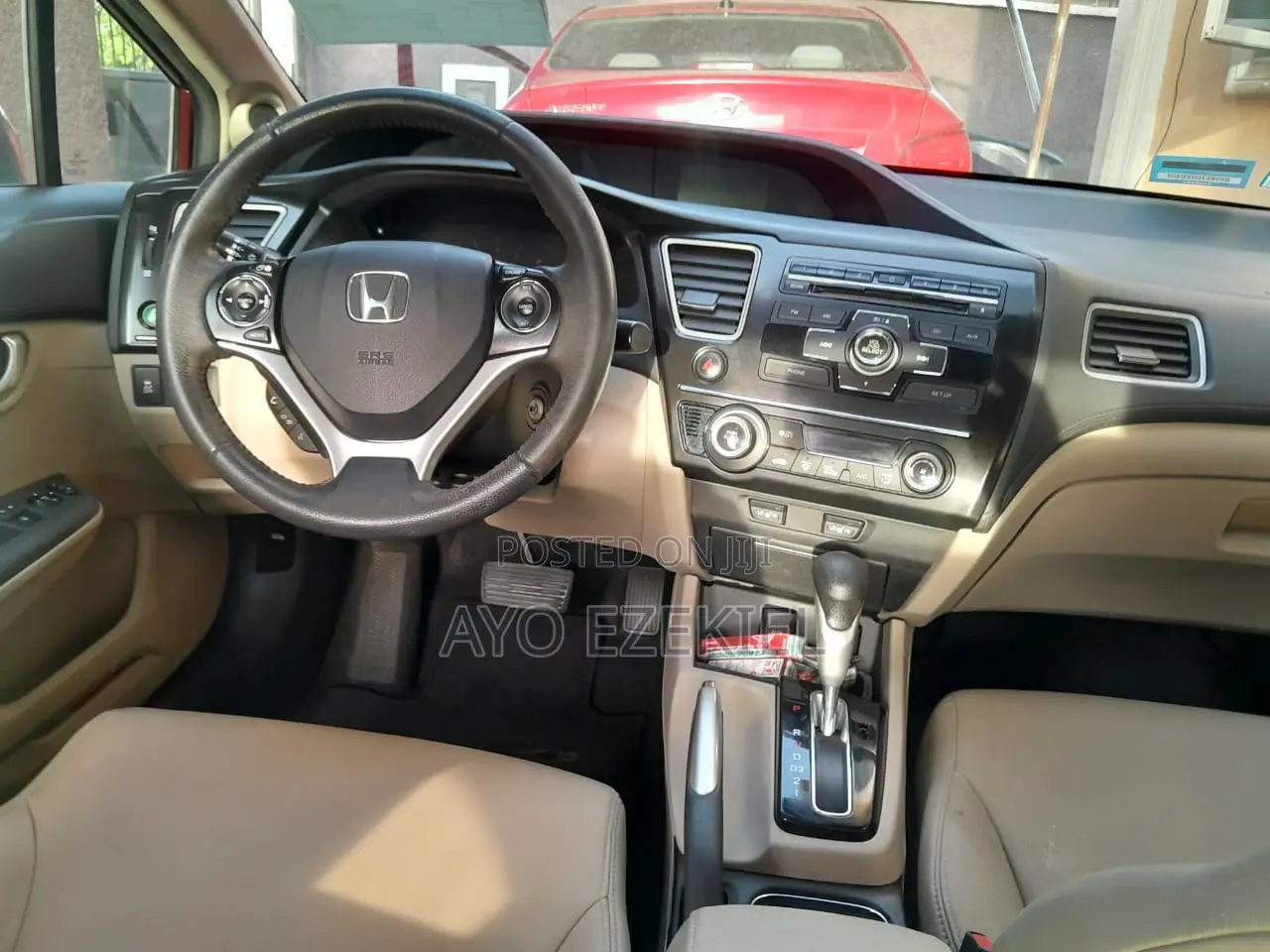 Honda Civic Sedan EX 2013 Maroon