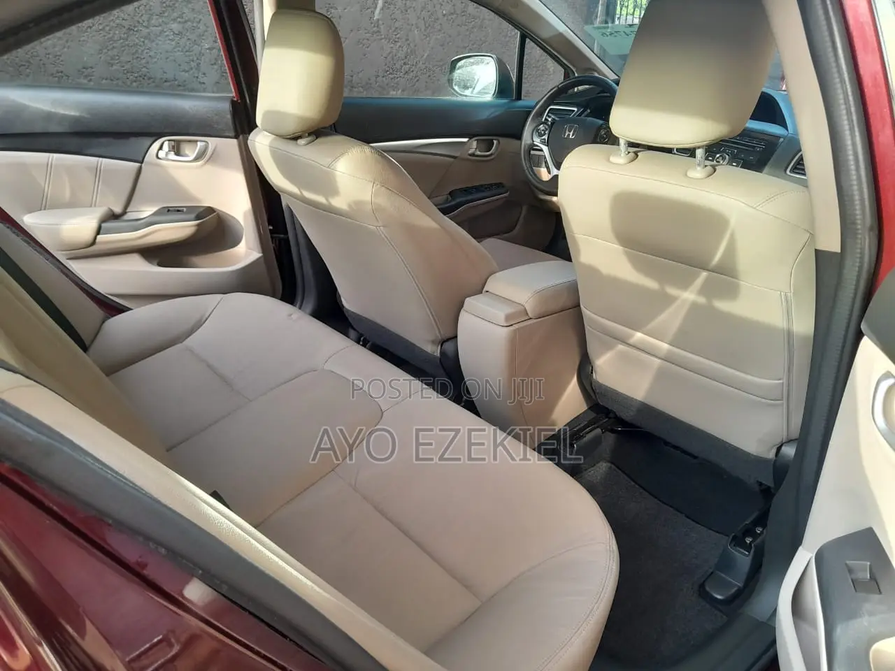 Honda Civic Sedan EX 2013 Maroon