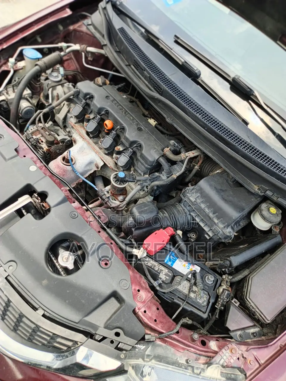 Honda Civic Sedan EX 2013 Maroon
