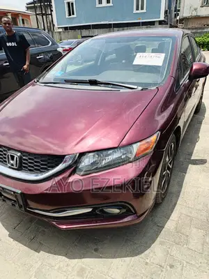 Honda Civic Sedan EX 2013 Maroon