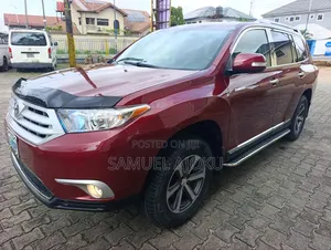 Toyota Highlander 4x4 2009 Red