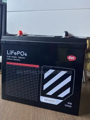 1.2kwh 12.8v 100ah Itel Energy Lithium Iorn Battery Very Affordable