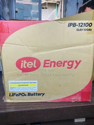 1.2kwh 12.8v 100ah Itel Energy Lithium Iorn Battery Very Affordable
