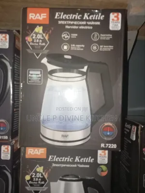 Raf 2l Electric Glass Jug /Kettle.
