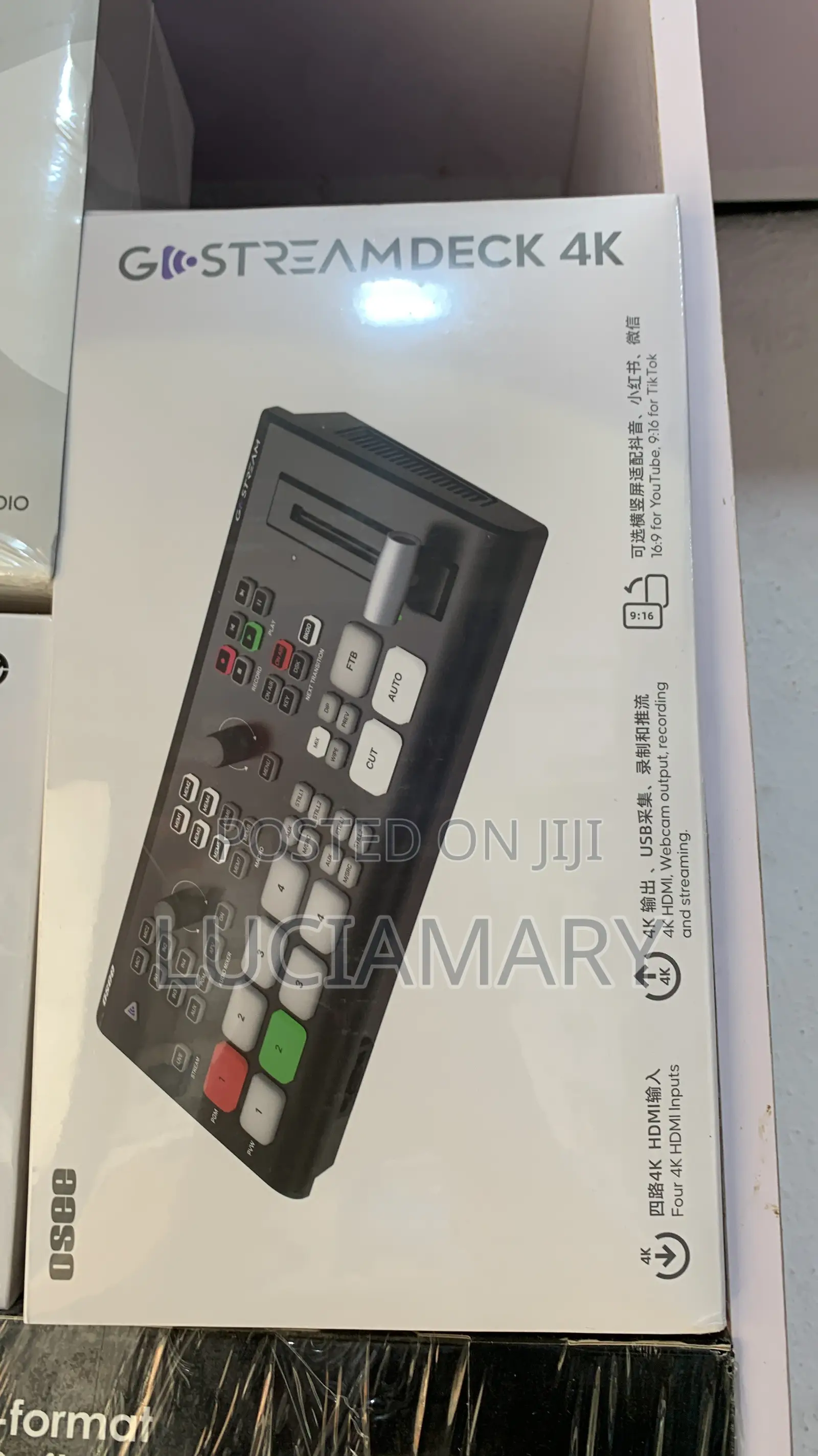 Osee Gostream Deck Hdmi/Usb Live Streaming Video Switcher