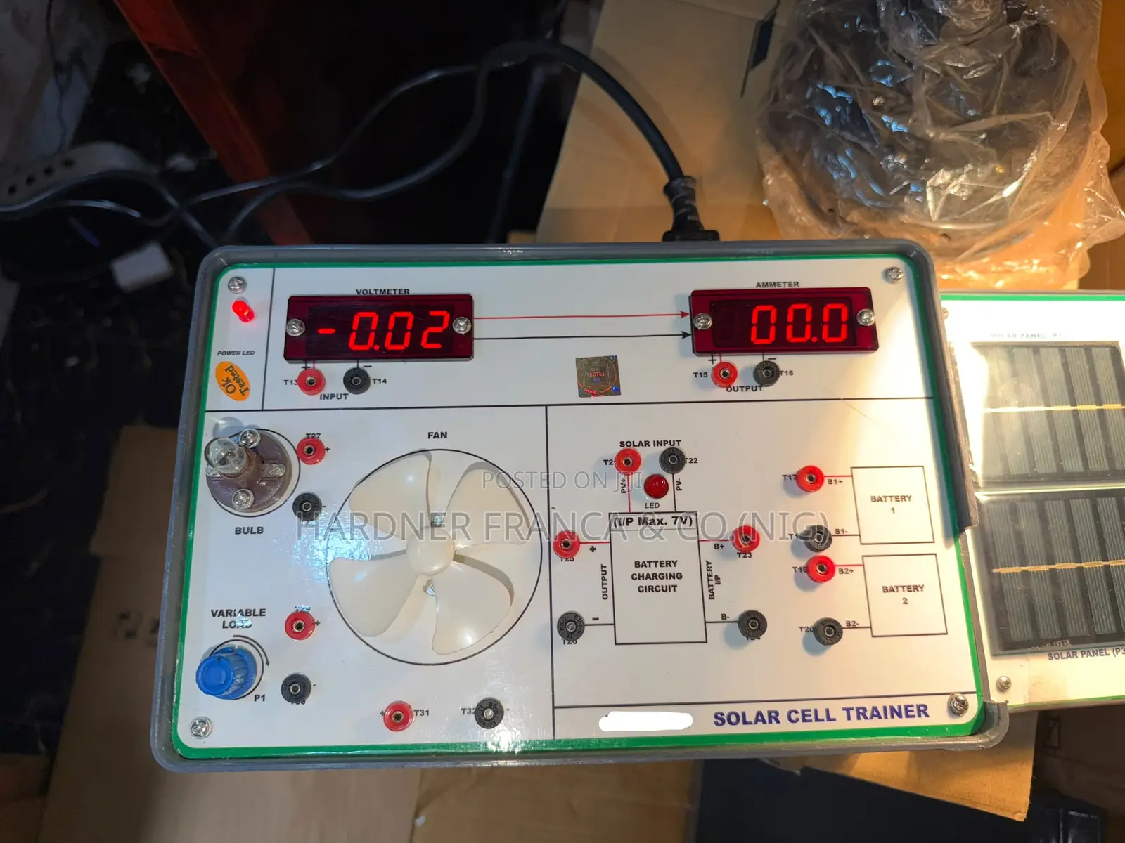Solar Cell Trainer