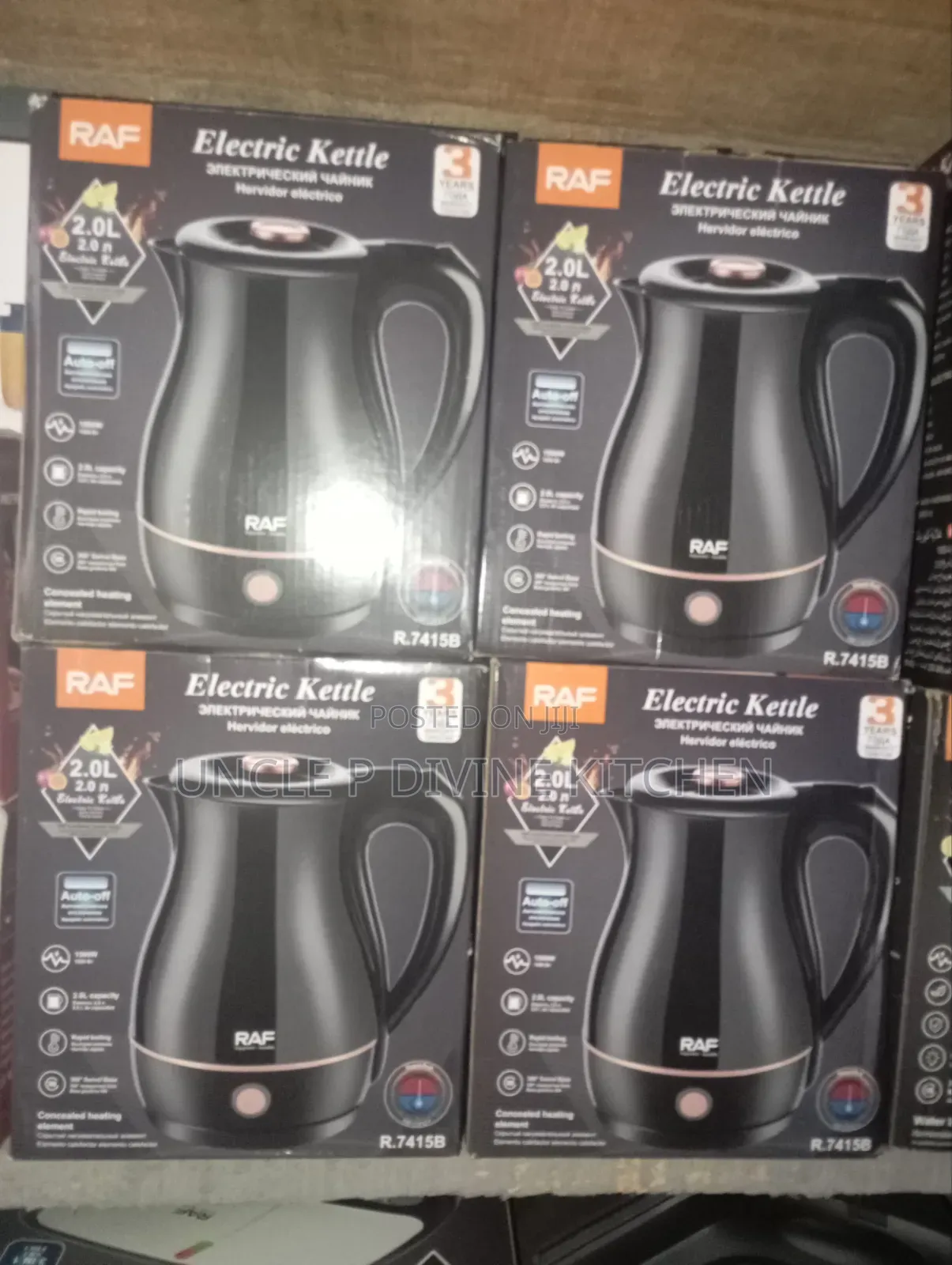 Raf 2l Electric Plastic Kettle,
