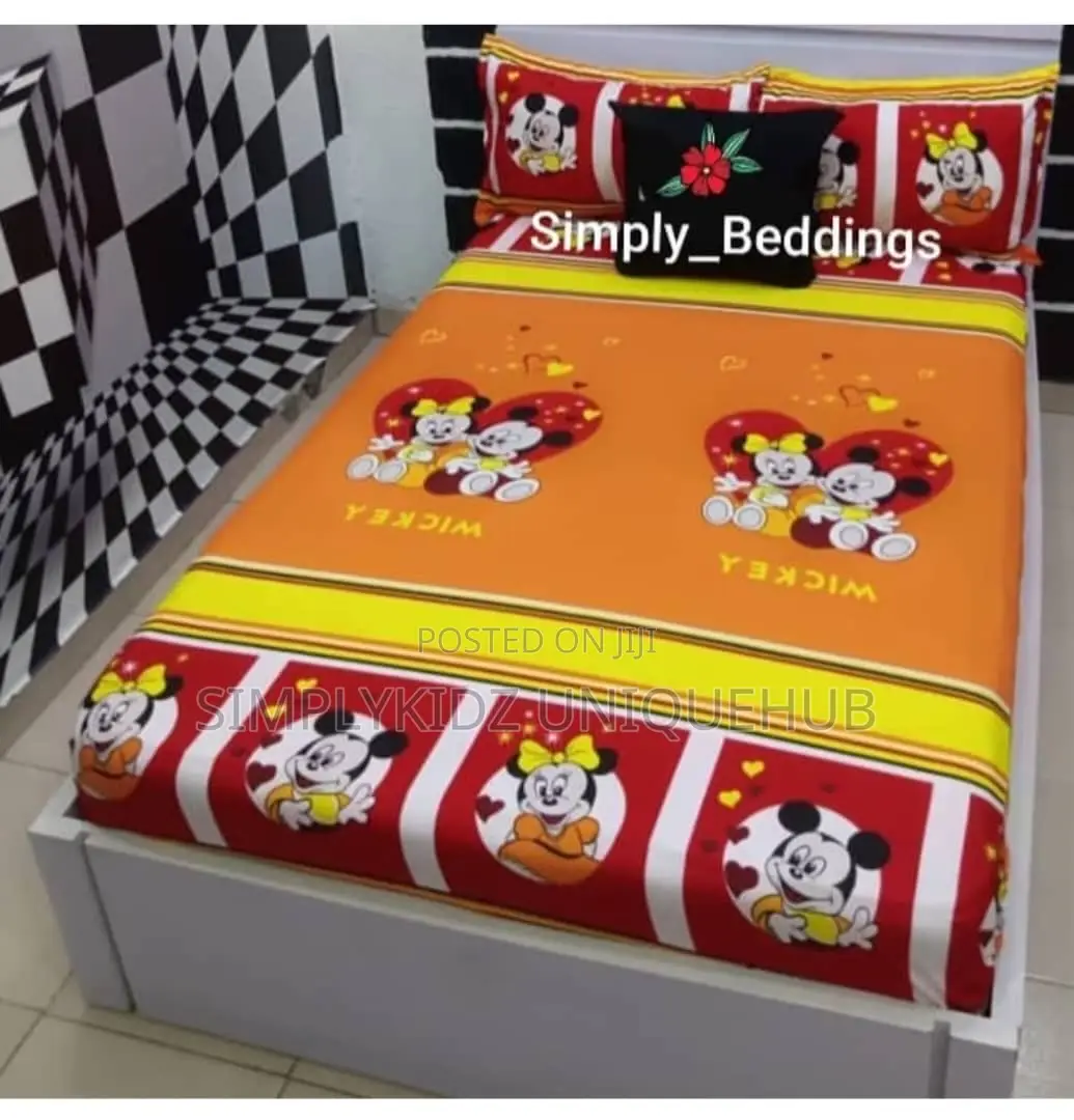 Sale Alert! Mickey Mouse Character Bedsheet