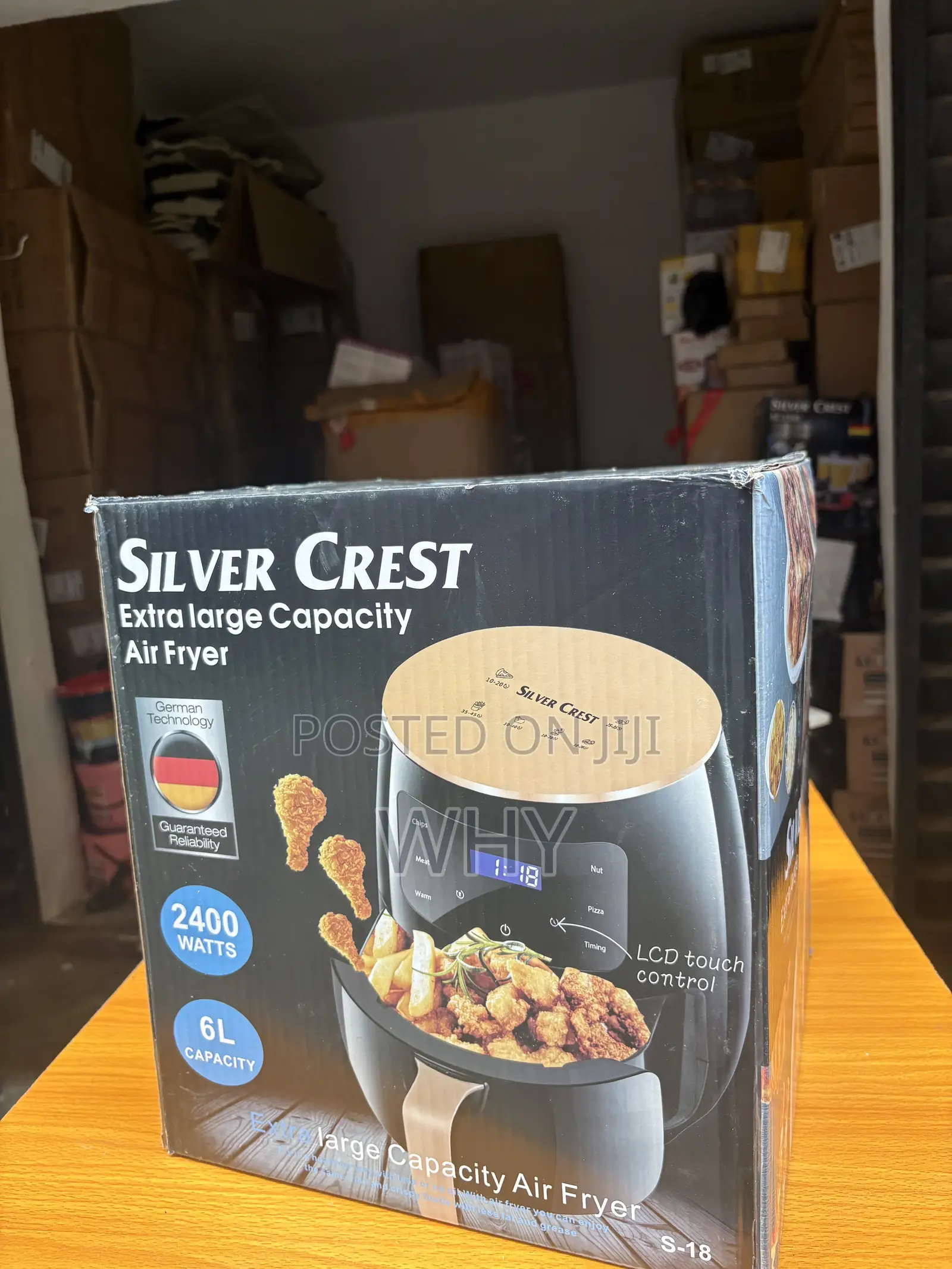 Silver Crest Air Fryer 6l