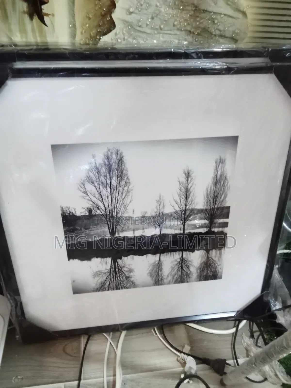 White Photos Frame Black And White