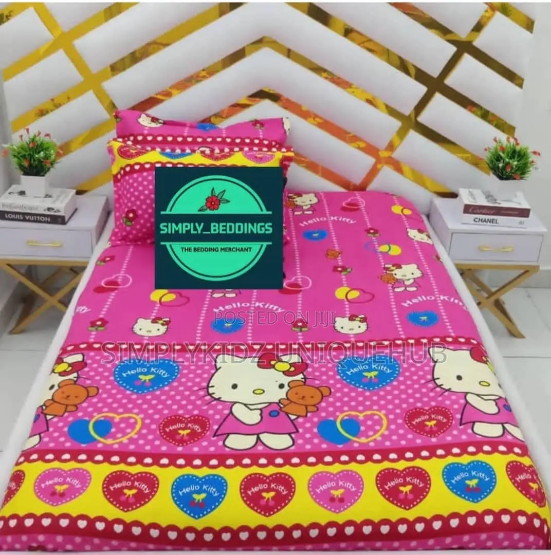 Sale Alert! Hello Kitty Cartoon Character Bedsheet
