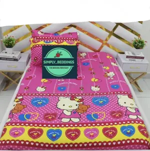 Sale Alert! Hello Kitty Cartoon Character Bedsheet