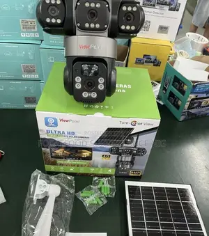 Ultra Hd Triple Lens PTZ Solar Camera