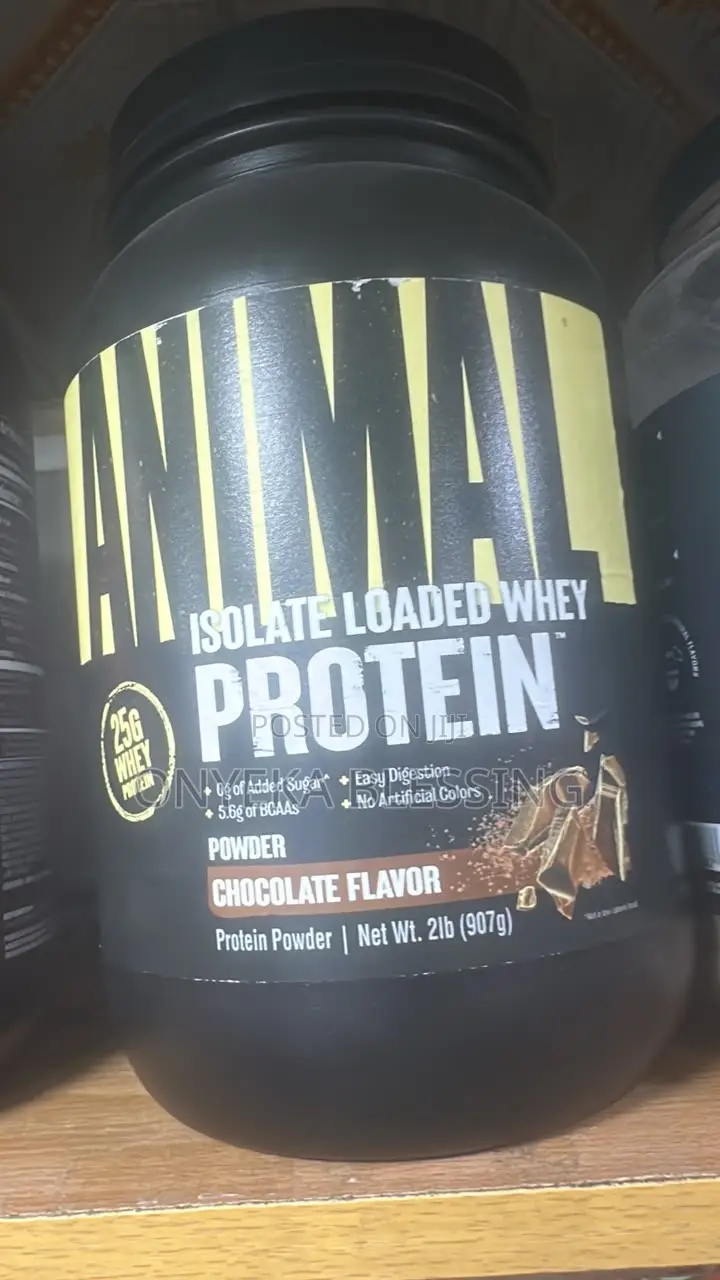 Animal Isolate Loaded Whey Protein (2 Lb)