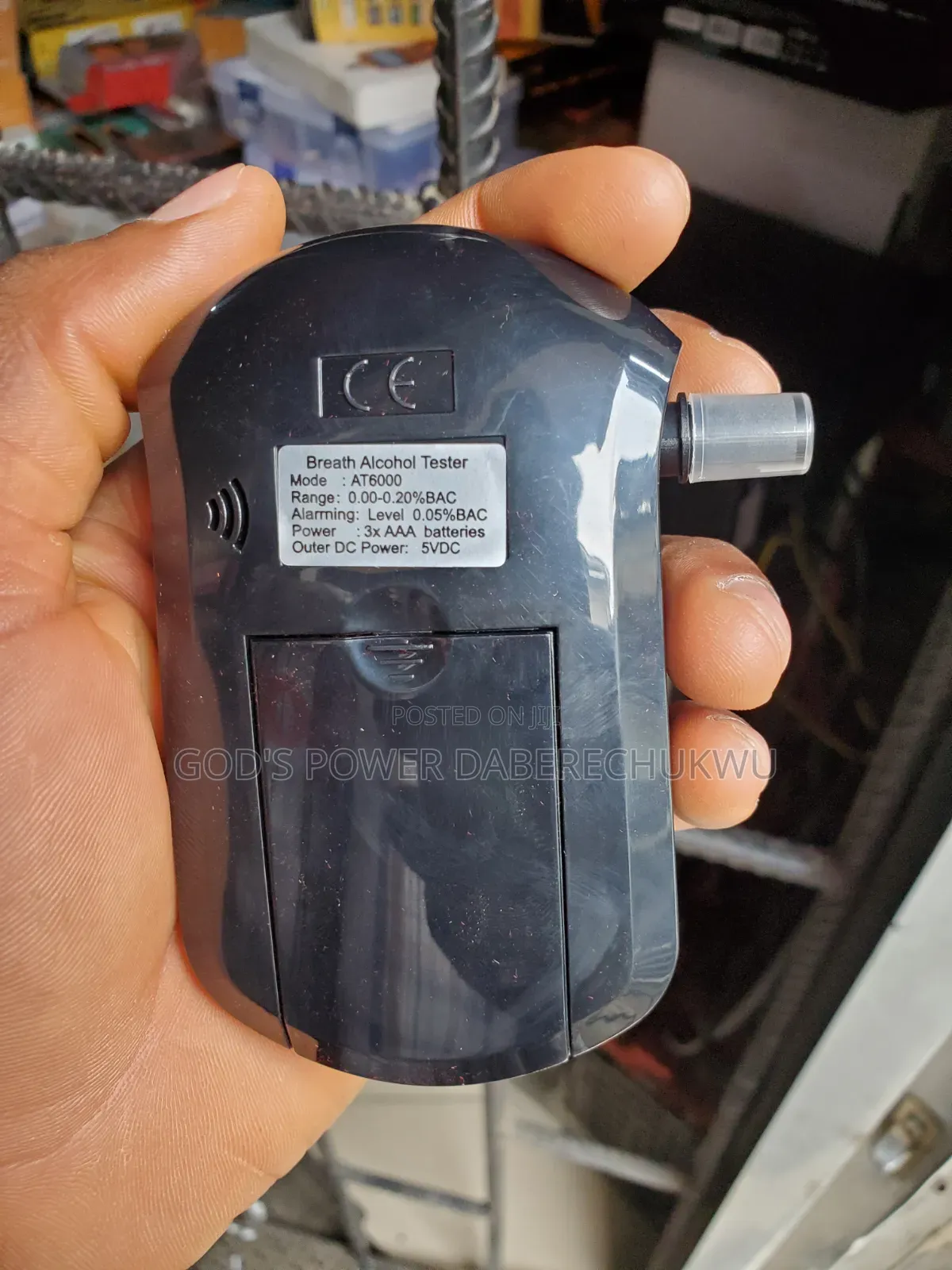 Generic Portable Digital Breathalyzer Alcohol Tester