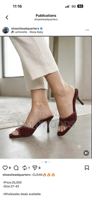 Women Mules , Leather