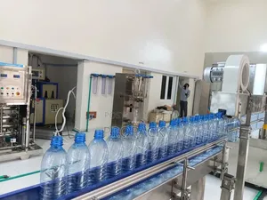 Complete Bottle Water Production Machine Setup