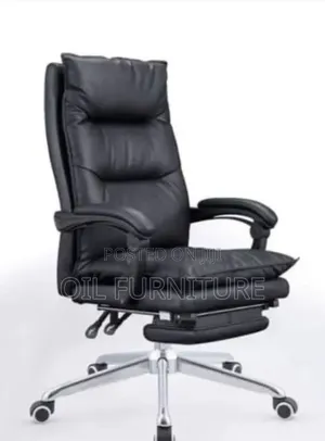 Luxury Executive Office Chair - High Back Ergonomic Leather Chair