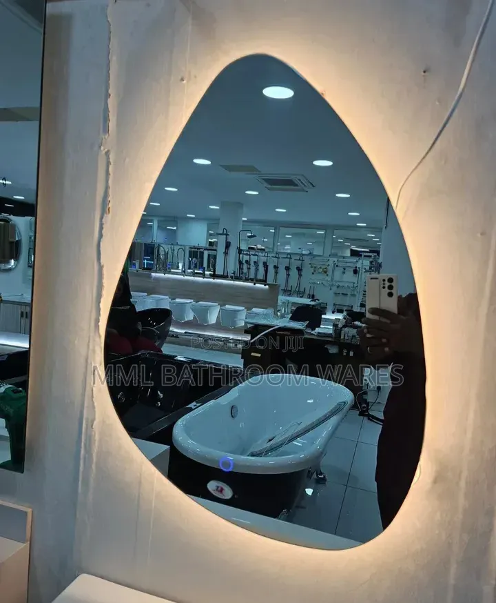 Egg Shape Led Mirrors