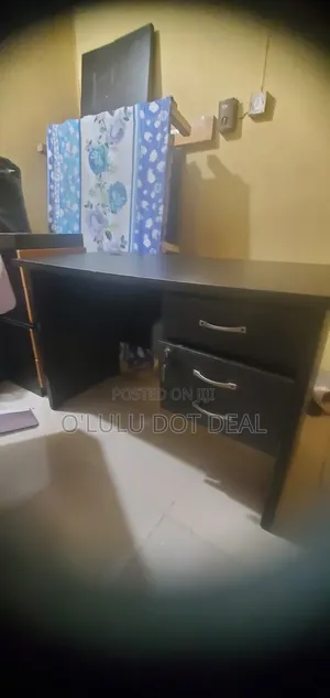 Office Desk, 3 Drawers, Fairly Used